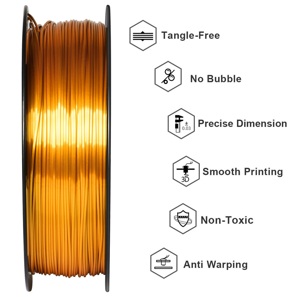 Geeetech 3d printer Filament PLA PETG Plastic 1kg 1.75mm,Tangle-Free,  wire materials, black, white, vacuum packaging