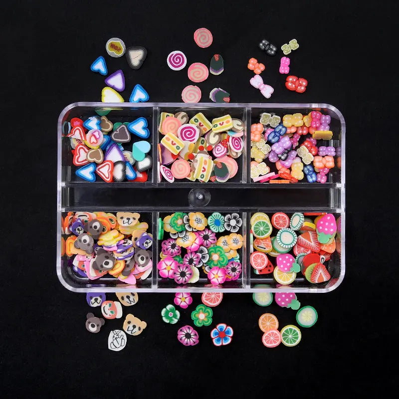 Resin Accessories Decorations For Jewelry Making Craft Slime Filler Nail Art