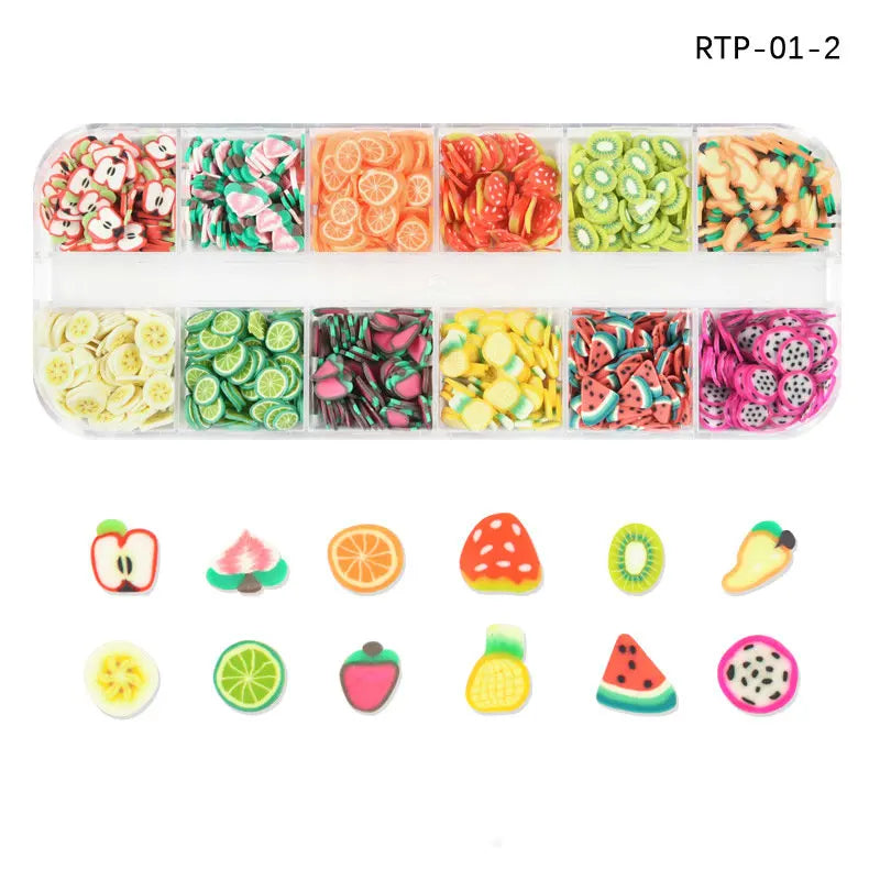 Resin Accessories Decorations For Jewelry Making Craft Slime Filler Nail Art