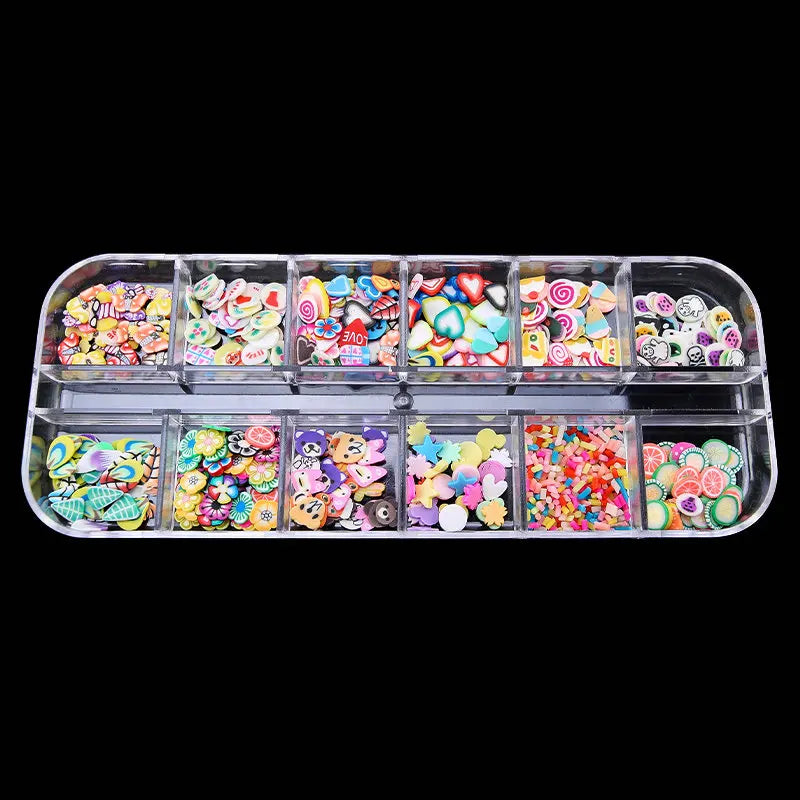 Resin Accessories Decorations For Jewelry Making Craft Slime Filler Nail Art