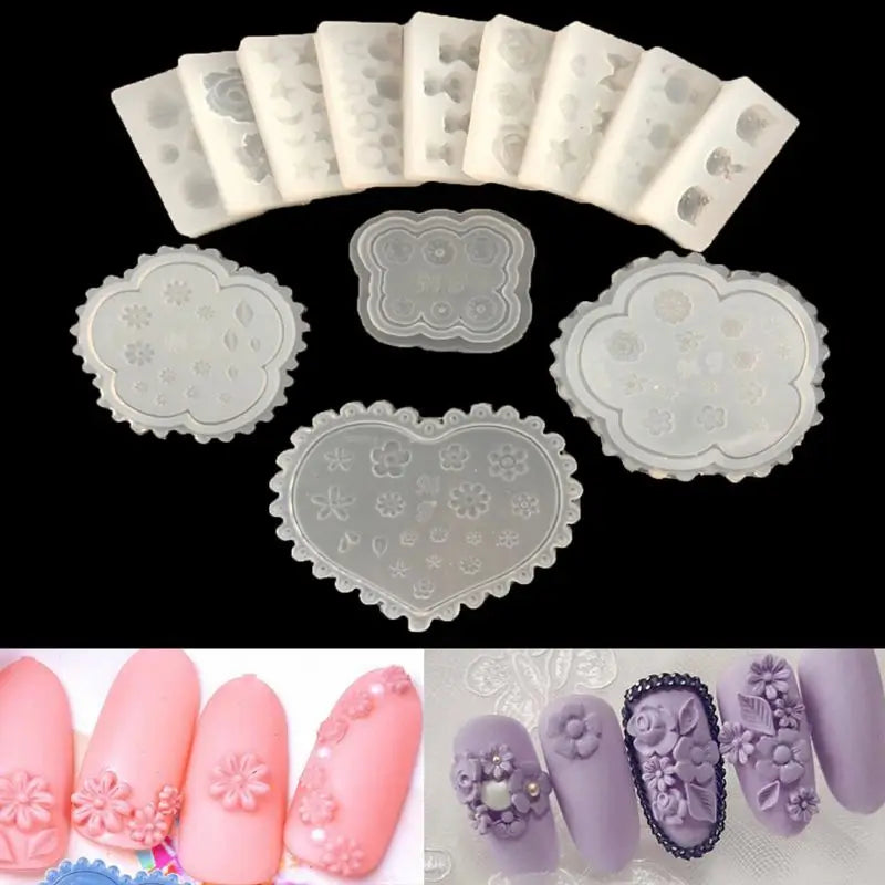 3D Flower Star Moon Mold Resin And Other Choices Listed