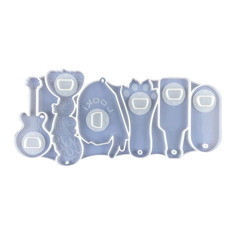 Bottle Opener  Keychain Resin Mold