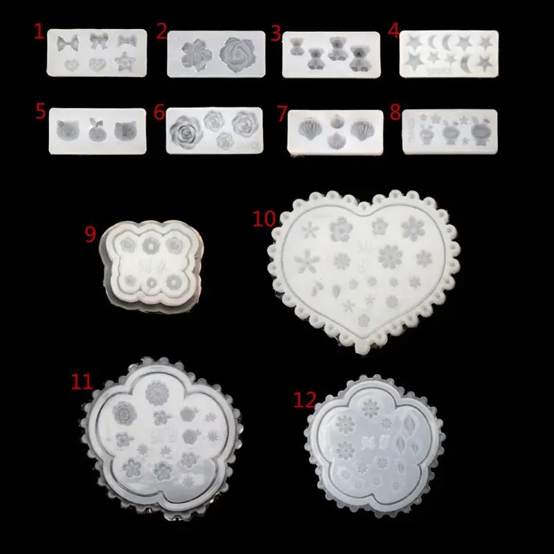 3D Flower Star Moon Mold Resin And Other Choices Listed
