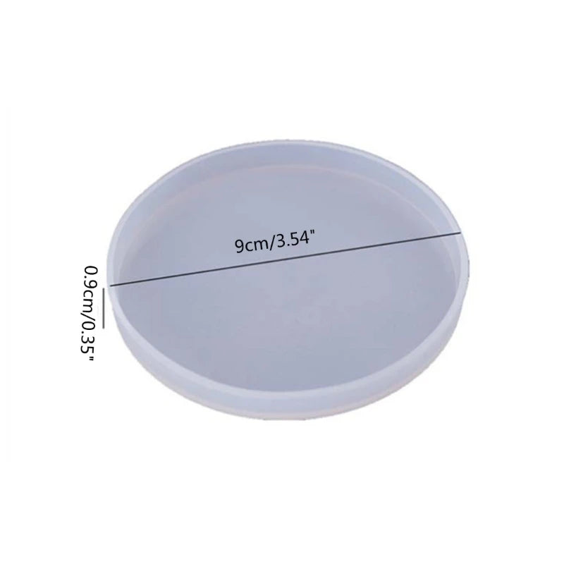 Round Coaster Resin Mold