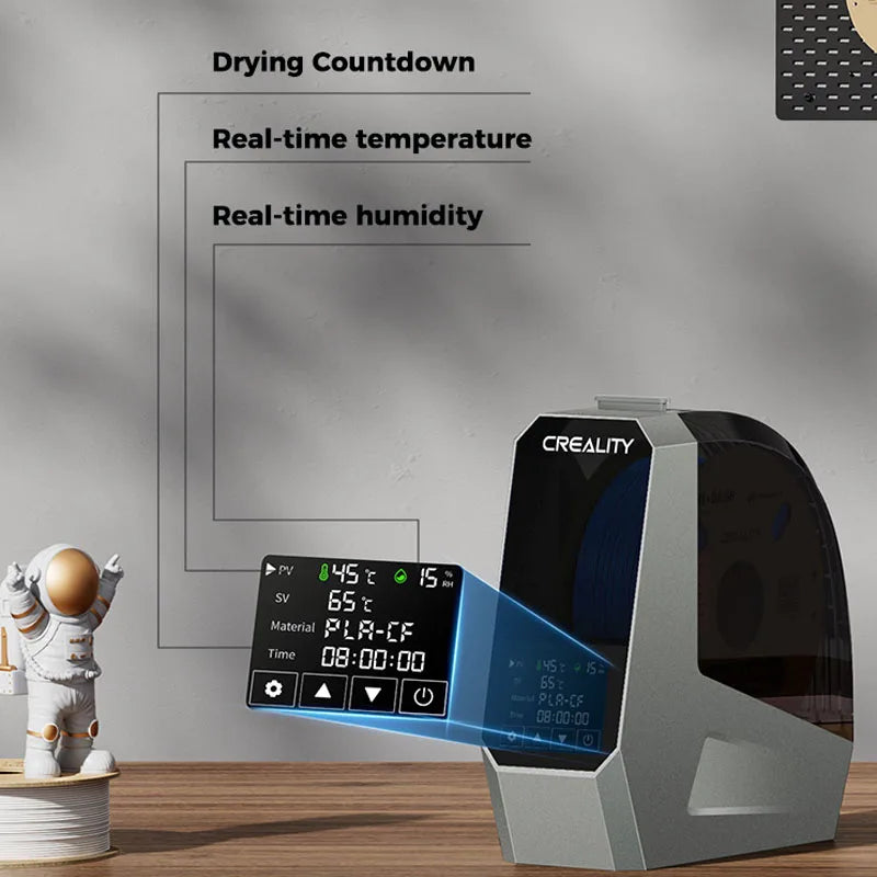 Creality Space Pi Filament Dryer Box Efficient drying Adjustable 45℃-70℃ 360° Hot-Air Heating For Creality K1 / Ender 3 V3 SE