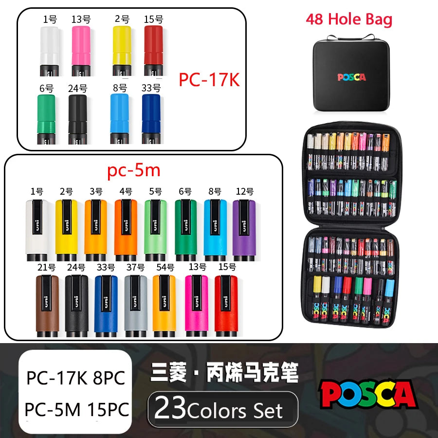 Posca Multi-Color Markers/Pen