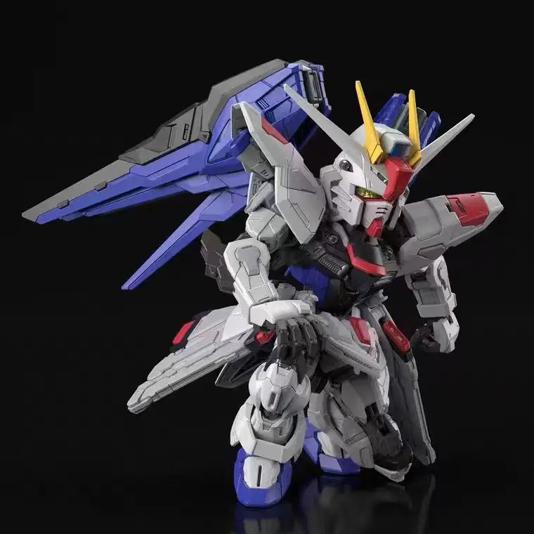 GAOGAO MGSD Assembly Model SEED ZGMF-X10A Freedom Model Kit Stickers And Platforms Collection Figurine Anime Statue 14+