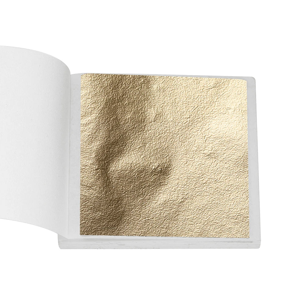 Imitation Gold Foil Paper Leaf Gilding  Use in Epoxy Resin Mold Jewelry Making 100-200sheets