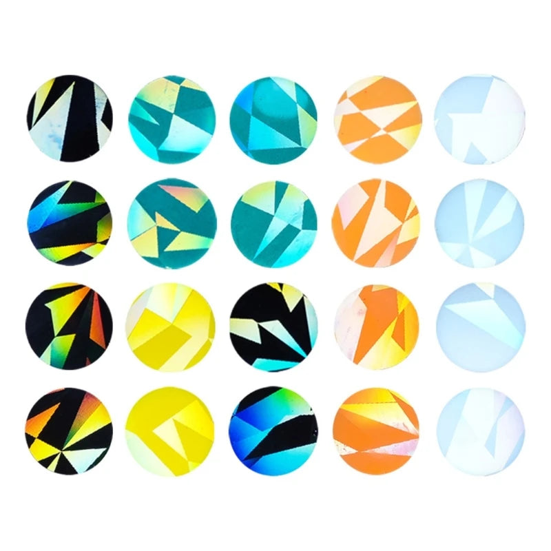 Silicone Resin Mold for  Holographic  Rainbow Pendant Earring Keychain Charm
