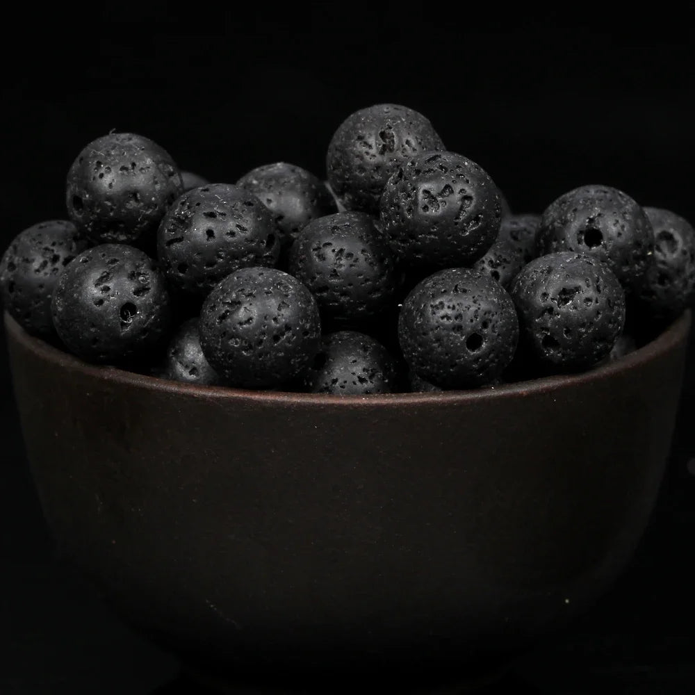 Natural Round  Stone Beads For Jewelry Making