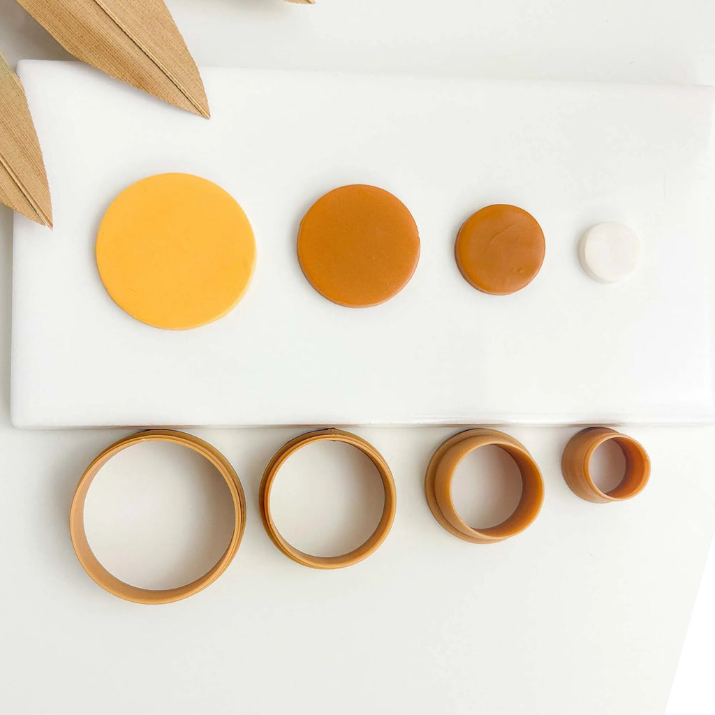 4Pcs/Set Mixed Shapes Polymer Clay Cutters