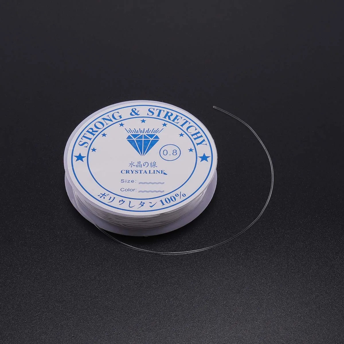 Transparent Elastic Stringing Crystal Line For Jewelry Making 0.4/0.5/0.6/0.7/0.8/1mm
