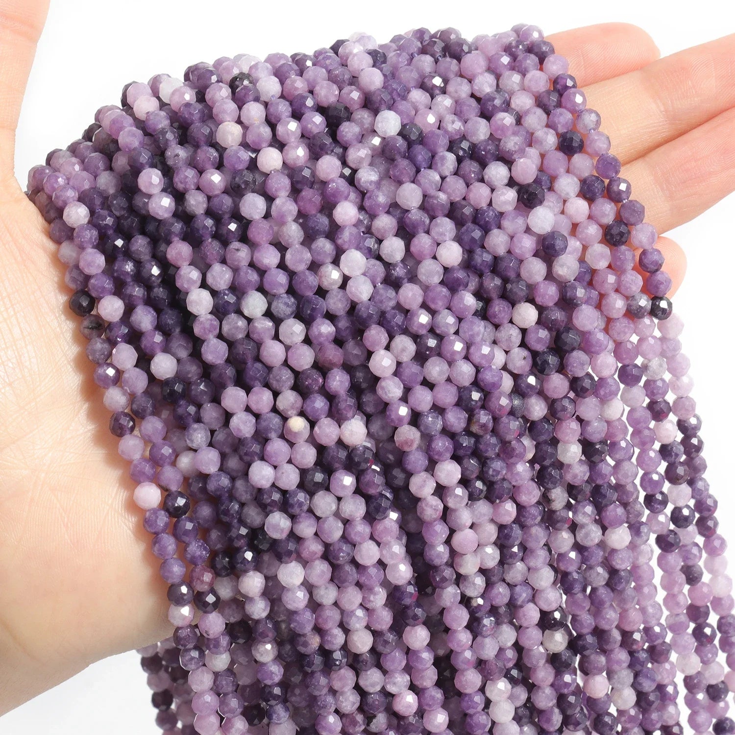 Faceted Natural Stone Beads  Amazonite Aquamarine Opal Labradorite & More For Jewelry Making 2 3 4mm