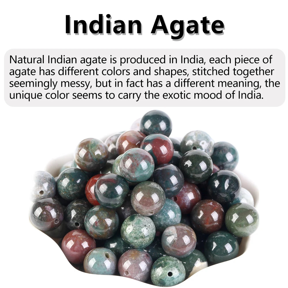 4-12MM Natural Stone Beads Lava Amethyst Tiger Eye Quartz Agates Round Jewelry Making Bracelets, Necklaces, Earrings