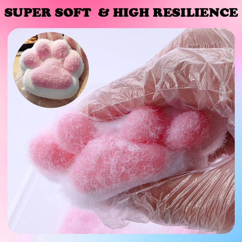 Taba Squishy Kit Liquid Silicon   1:1 AB Ratio Resin for Molding Hamsters Cat Paws