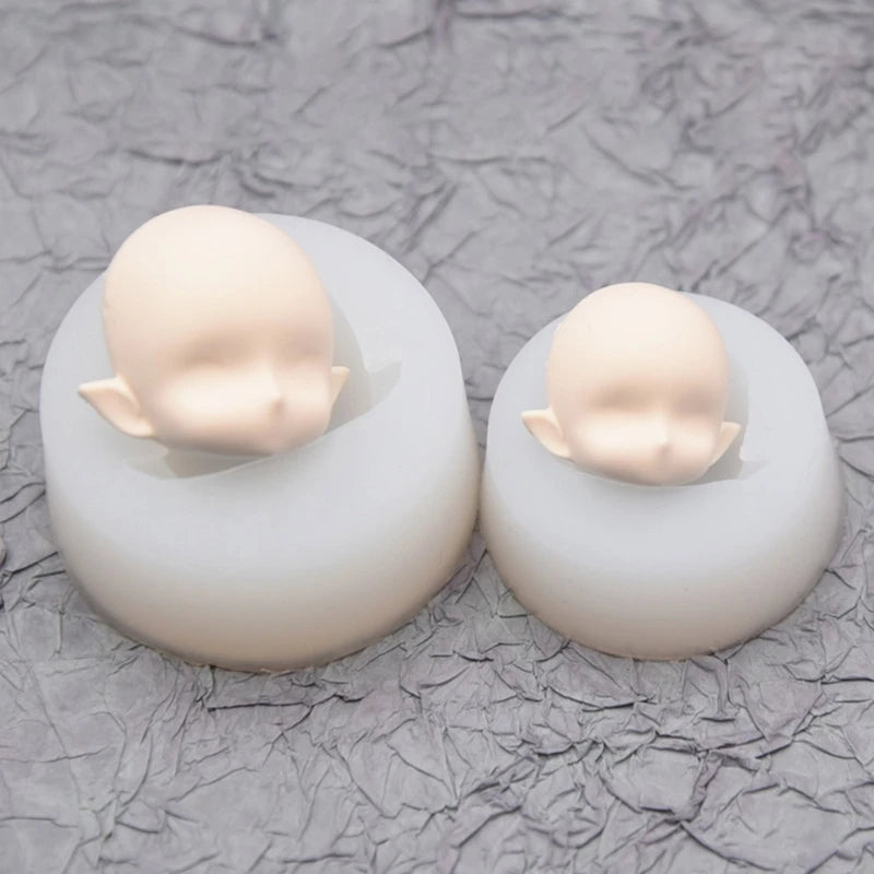 Delicate Lowrie Shaped Mask Resin Mold