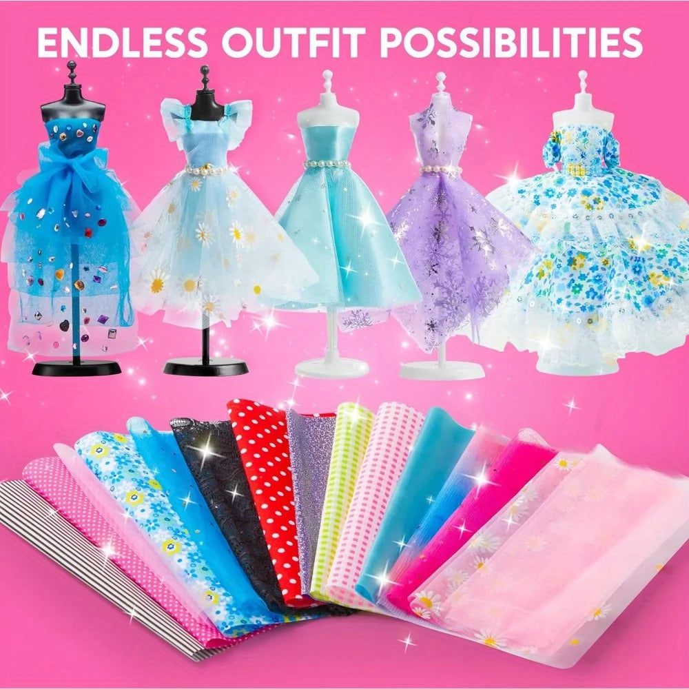 A Future Designer's Dream!  400+PCS Fashion Design Kit