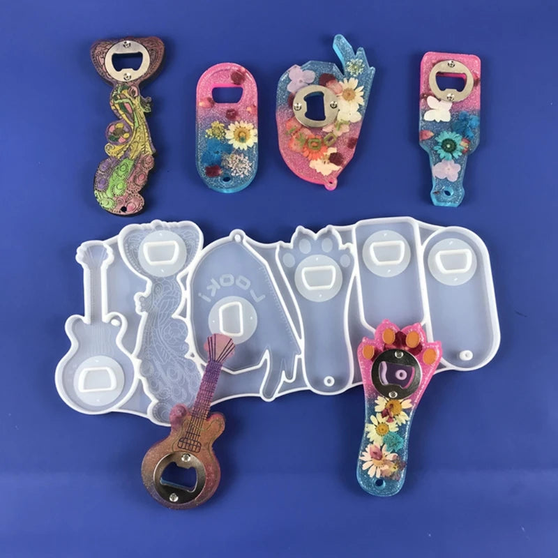 Bottle Opener  Keychain Resin Mold