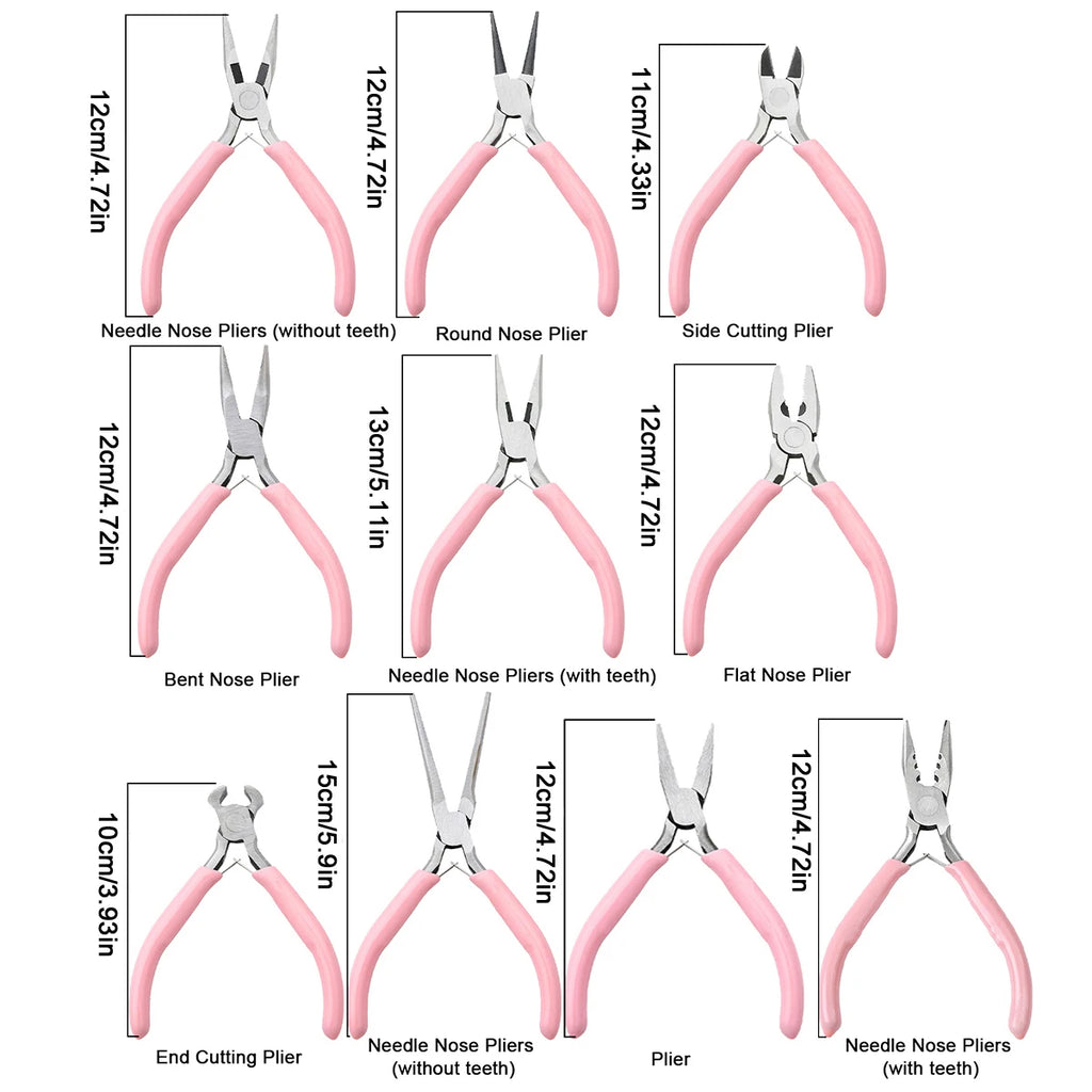 Jewelry Making & Repairing Anti-slip Plier Tools