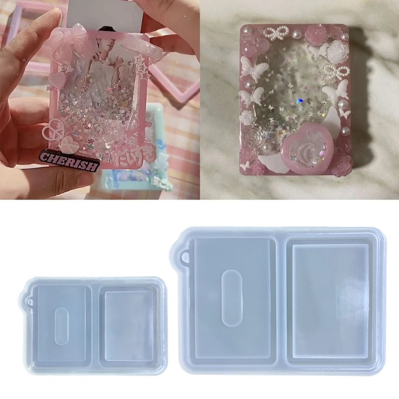 Resin Photo Frame Art Shaker Mold