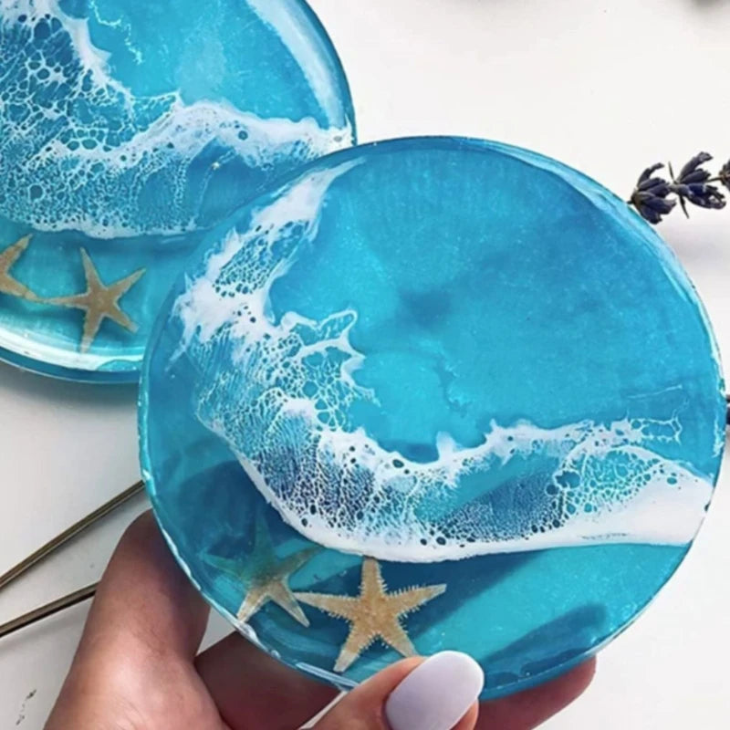 Round Coaster Resin Mold