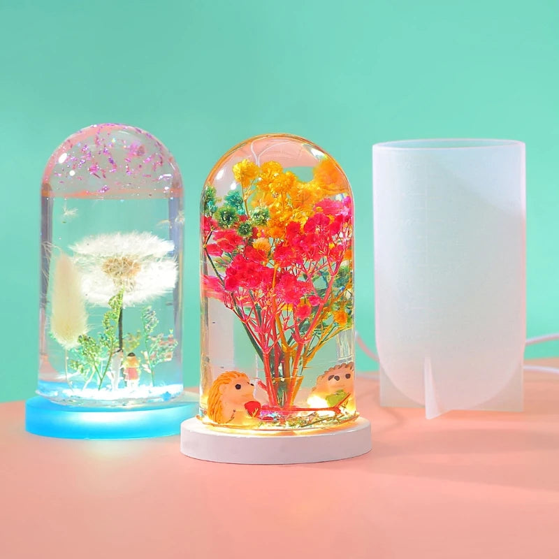 Decorate Your Own Night Light Resin Mold