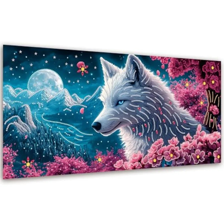 5D Special Shape Diamond Art Kits for Adults,  Beginner, Crystal Rhinestone