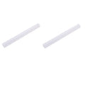 Solid Clay Acrylic Rolling Pin Roller Modelling Clay Tools Sculpting Polymer Porcelain Handmade Art 1/2Pcs