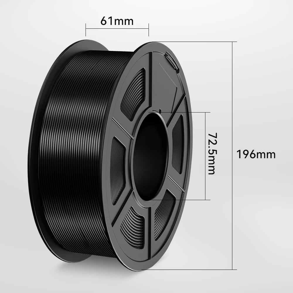 JAYO 5Rolls PLA/PLA Plus/Petg/ABS/TPU/PLA Metal/PLAYG/HS-PLA 3D Printer Filament 1.75mm FDM