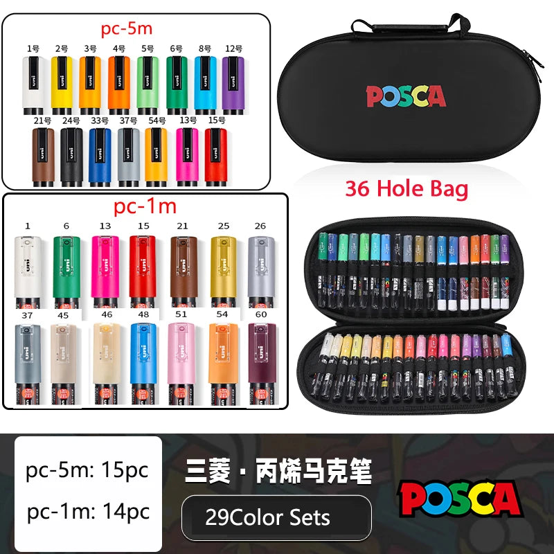 Posca Multi-Color Markers/Pen