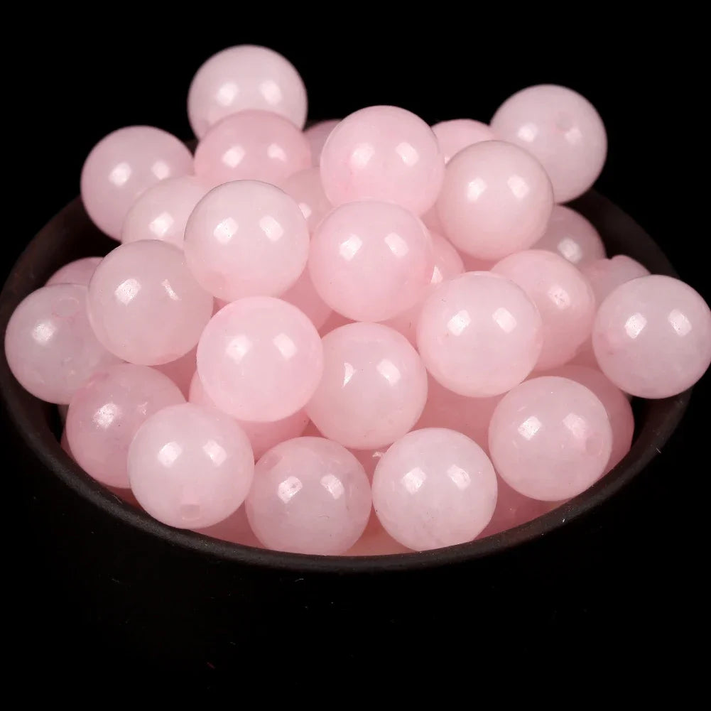 Natural Round  Stone Beads For Jewelry Making