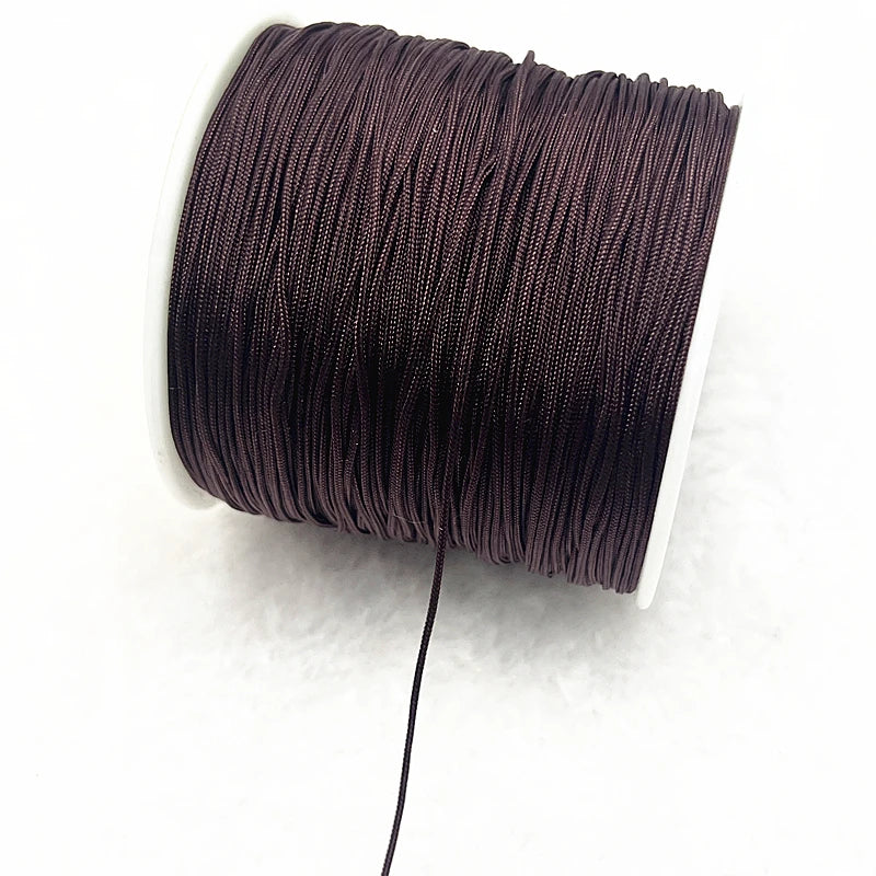 Nylon Macrame Cord Bracelets, Necklaces, & Tassels 0.4/0.8/1.0/1.5mm