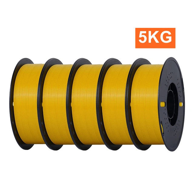 KINGROON PETG 3D Printer Filament 1.75mm 5KG 10KG Mix Color 1kg/roll   Plastic For FDM