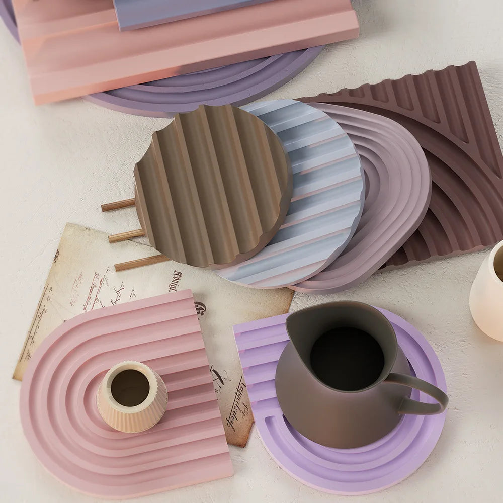 Coaster Mold Trays Epoxy Resin