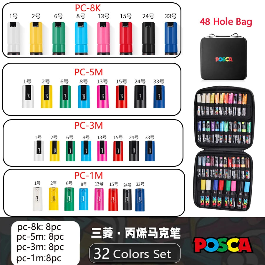 Posca Multi-Color Markers/Pen