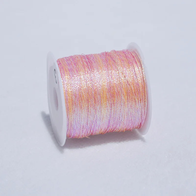 Colorful Thread For Necklace Bracelet Braided For Embroidery Crochet