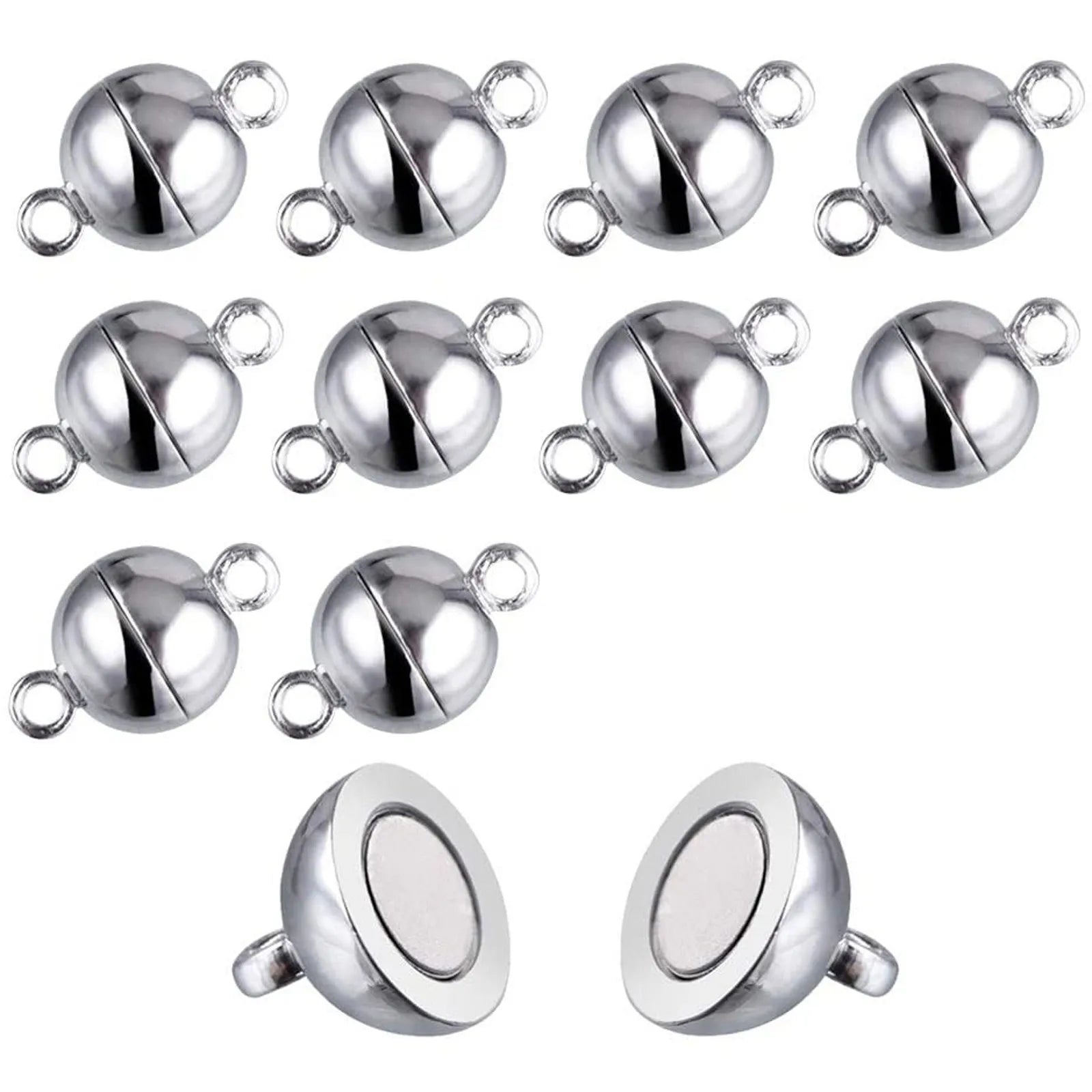 Magnetic Round Clasp For Necklaces & Bracelets