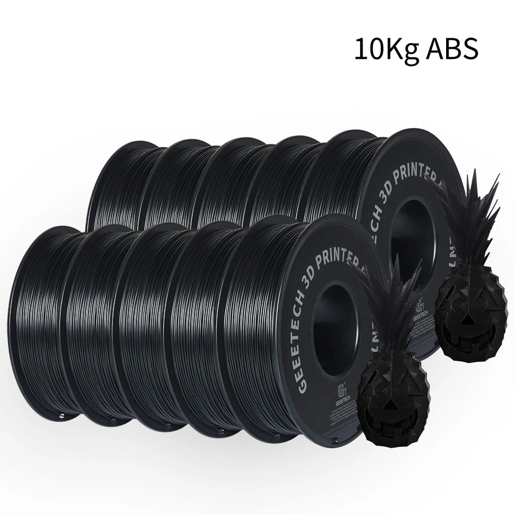 GEEETECH 10Kg In One Box Matte/PETG/Silk PLA/TPU/ABS 3D PLA Filament 1.75mm Spool Wire
