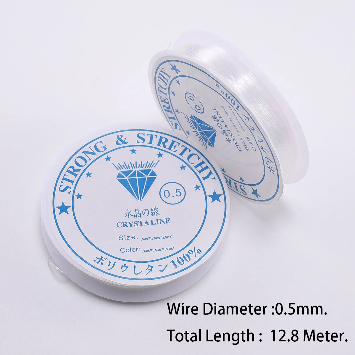 Transparent Elastic Stringing Crystal Line For Jewelry Making 0.4/0.5/0.6/0.7/0.8/1mm