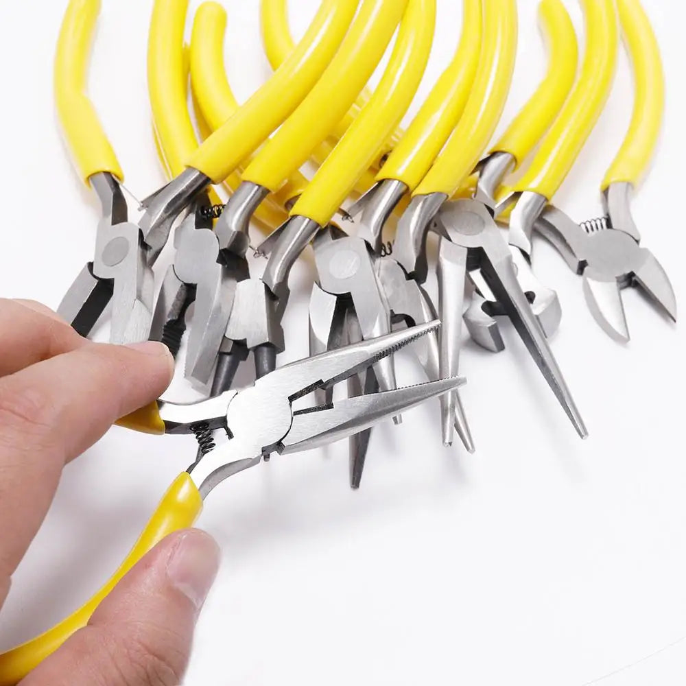 Multifunctional Hand Tools Jewelry Pliers Round Nose End Cutting Wire Pliers