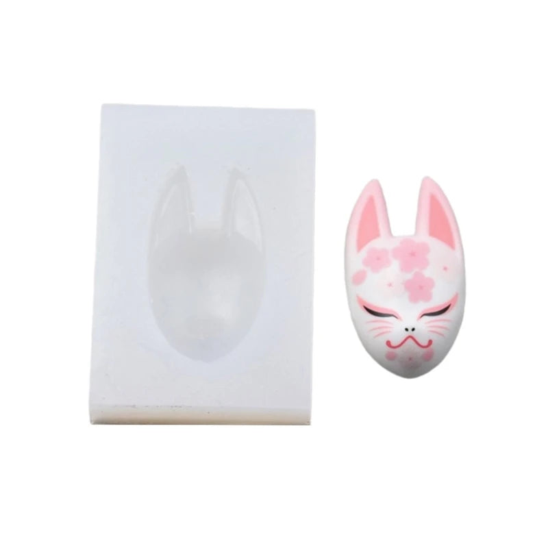 Delicate Lowrie Shaped Mask Resin Mold