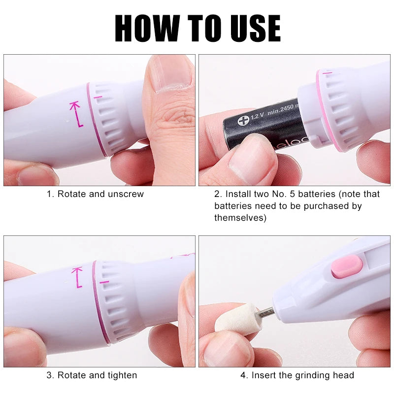 Drill  with 7 Drill Accessories For Epoxy Resin Jewelry Making