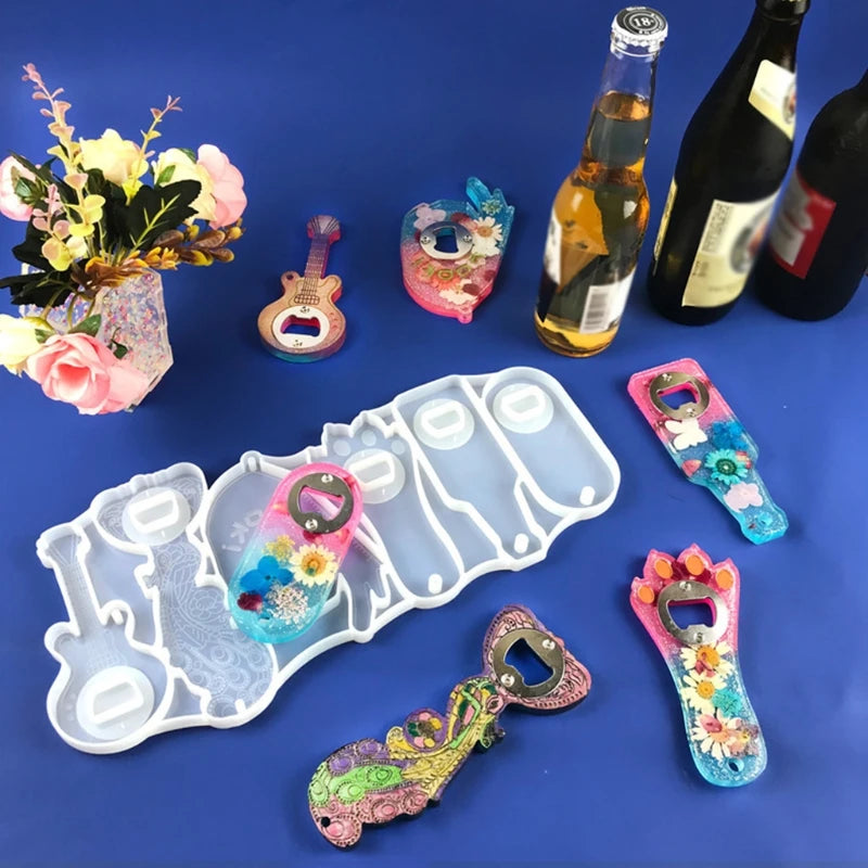 Bottle Opener  Keychain Resin Mold