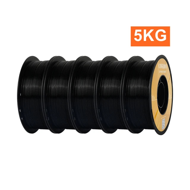 KINGROON PETG 3D Printer Filament 1.75mm 5KG 10KG Mix Color 1kg/roll   Plastic For FDM
