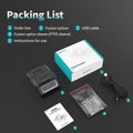 Sunlu Filament Connector FC01 for 1.75mm PLA/ABS/PETG/PA/PC Filament Fast Welding Splicer Simple to Use with 200pcs PTFE Sleeve