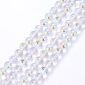 Glass Bubble Round Beads AB Colors for Earring, Bracelets, Necklaces Key Chains Jewelry Making 6-10mm