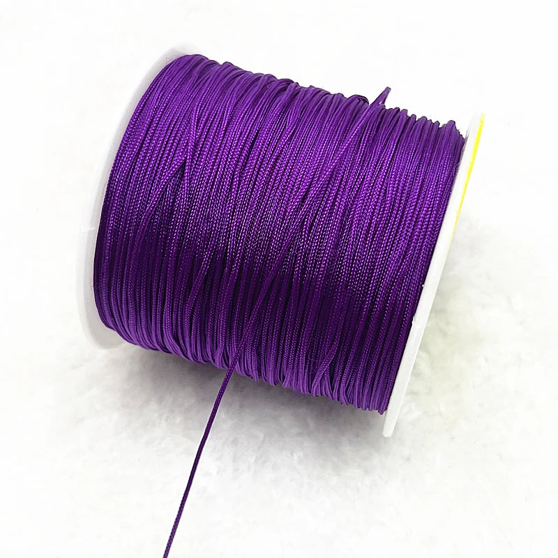 Nylon Macrame Cord Bracelets, Necklaces, & Tassels 0.4/0.8/1.0/1.5mm