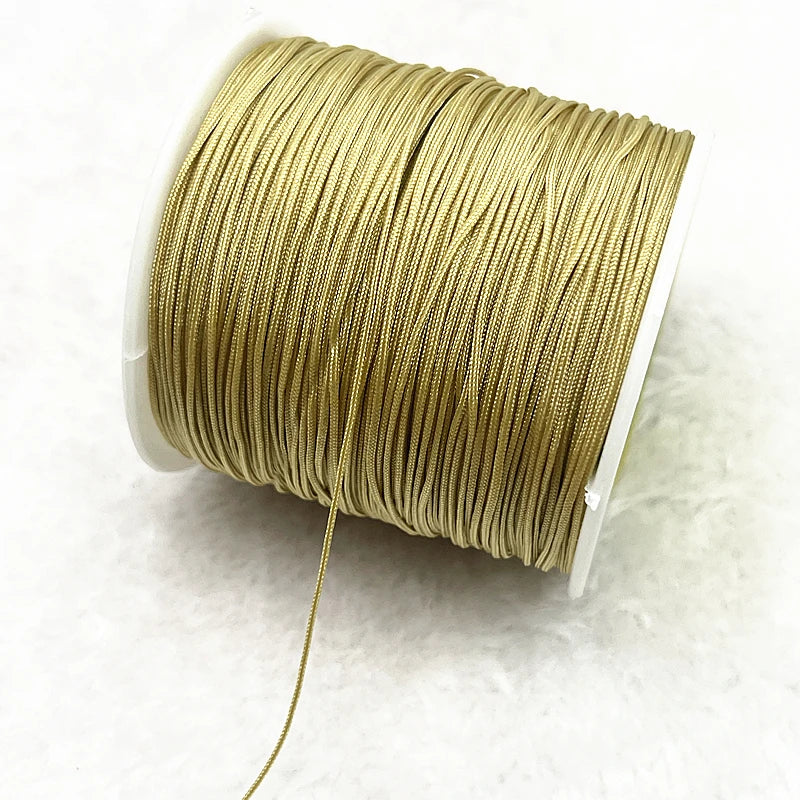 Nylon Macrame Cord Bracelets, Necklaces, & Tassels 0.4/0.8/1.0/1.5mm
