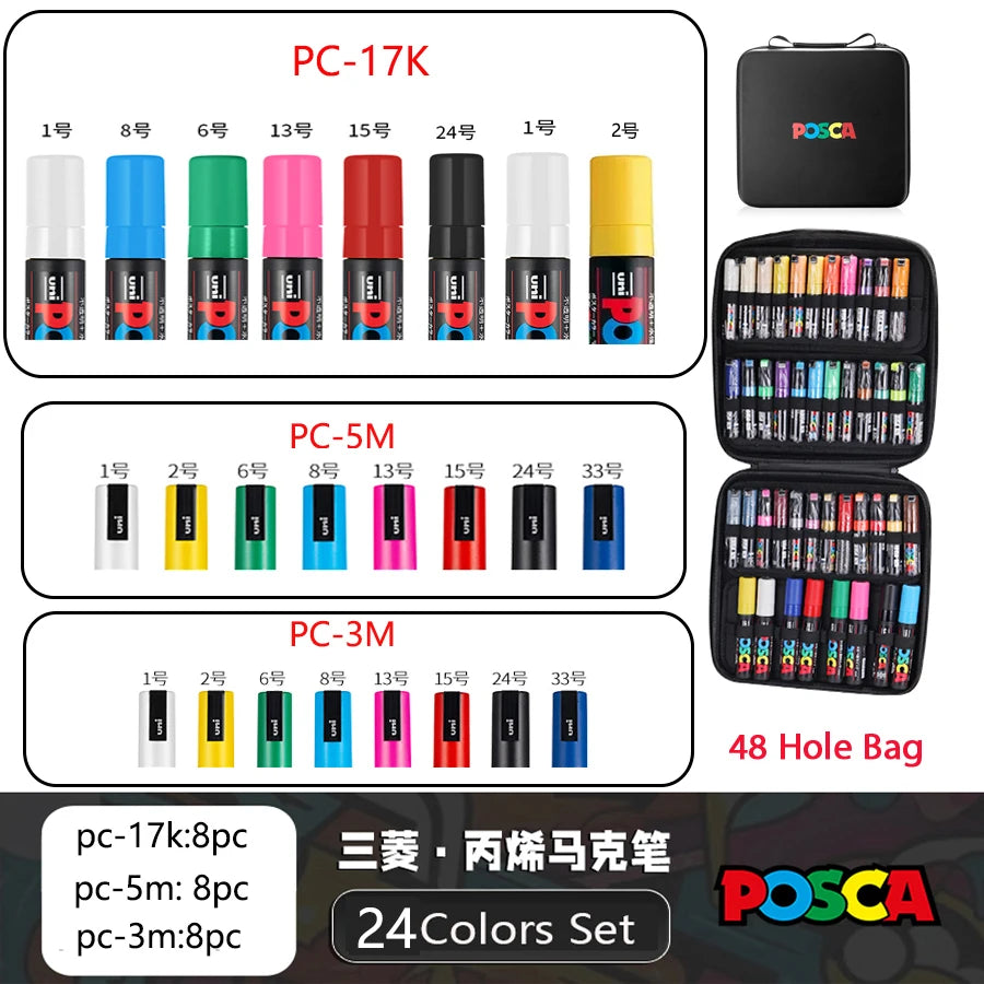 Posca Multi-Color Markers/Pen