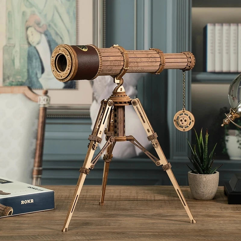 3D Wooden Puzzle Assembly Unique Piece That You Can Use! Beautiful Just Sitting On An End Table!